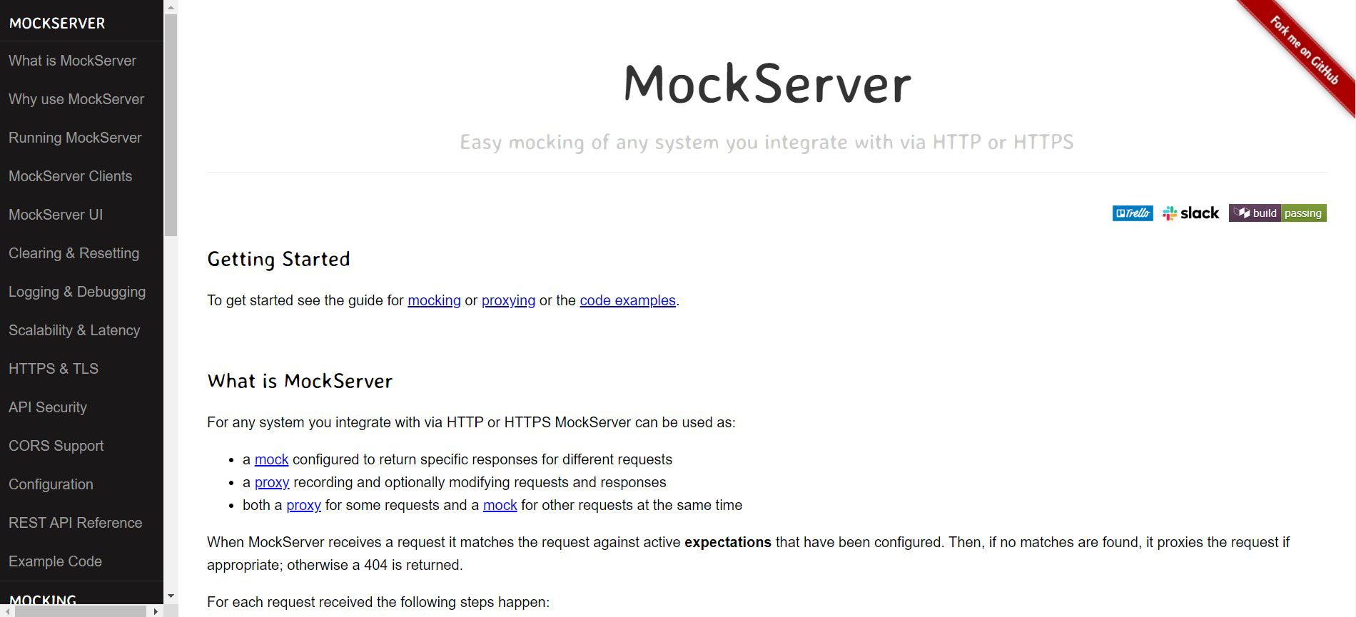 MockServer mock API