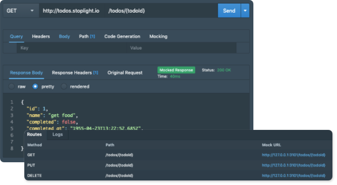 Stoplight makes building fake Restful APIs easy